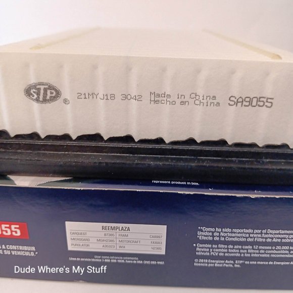 STP RECTANGULAR AIR FILTER - PRODUCT CODE = SA9055 - OEM STANDARD - BRAND NEW - Picture 3 of 4